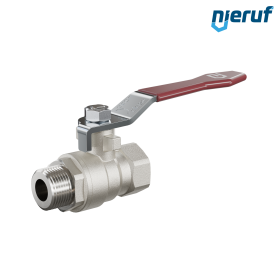2 way ball valve DN10 - 3/8" inch GK01 female x male thread