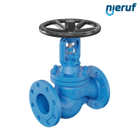 Globe valve with bellow DN20 PN40 AV05 cast steel 1.0619+N regulation cone