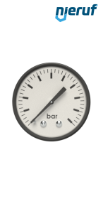 pressure gauge G 1/4" axial 50 mm steel MM03 0 - 2,5 bar