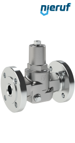 steam pressure reducing valve DN15 type DM22 stainless steel PTFE / EPDM / FEPM 2.0 - 5.0 bar steam pressure reducing valve DN15 type DM22 stainless steel PTFE / EPDM / FEPM 2.0 - 5.0 bar