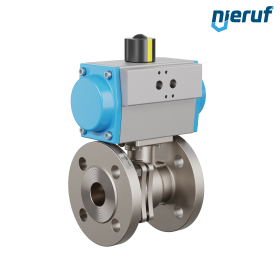 ball valve with actuator DN32 PK05 pneumatic actuator single acting