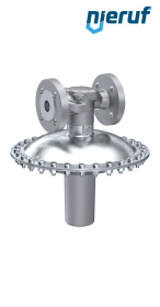 low-pressure reducing valve DN25 DM23 flange ANSI 150 stainless steel FKM 150 - 500 mbar low-pressure reducing valve DN25 DM23 flange ANSI 150 stainless steel FKM 150 - 500 mbar