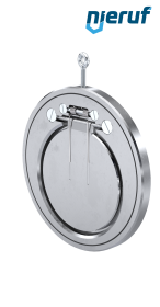 swing check valve with spring DN200 ZR04 stainless steel A351 CF8M EPDM