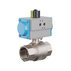 automatic ball valves DN50 - 2" inch pneumatic actuator double acting PK01