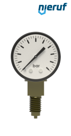 pressure gauge G 1/4" radial 50 mm steel MM03 0 - 16,0 bar pressure gauge G 1/4" radial 50 mm steel MM03 0 - 16,0 bar