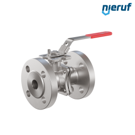 flange ball valve DN20 PN40 FK06 stainless steel 1.4408